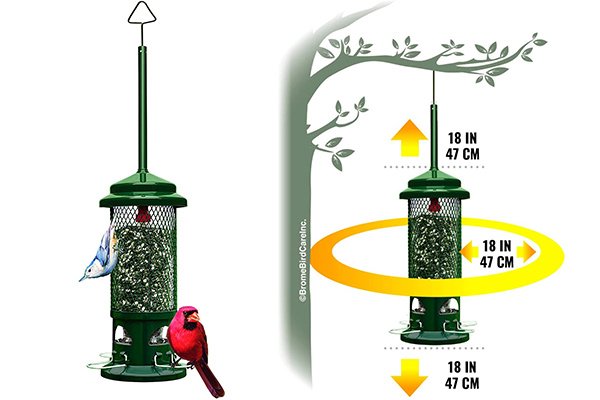 Brome Squirrel Buster Bird Feeder review