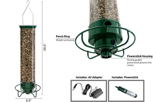 Droll Yankees Squirrel-Proof Bird Feeder