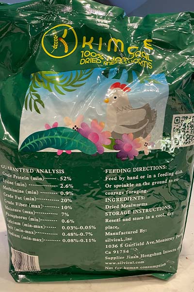 Kimoe Non-GMO Dried Mealworms