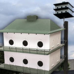 Heath Outdoor Products Plastic 12 Room Purple Martin House